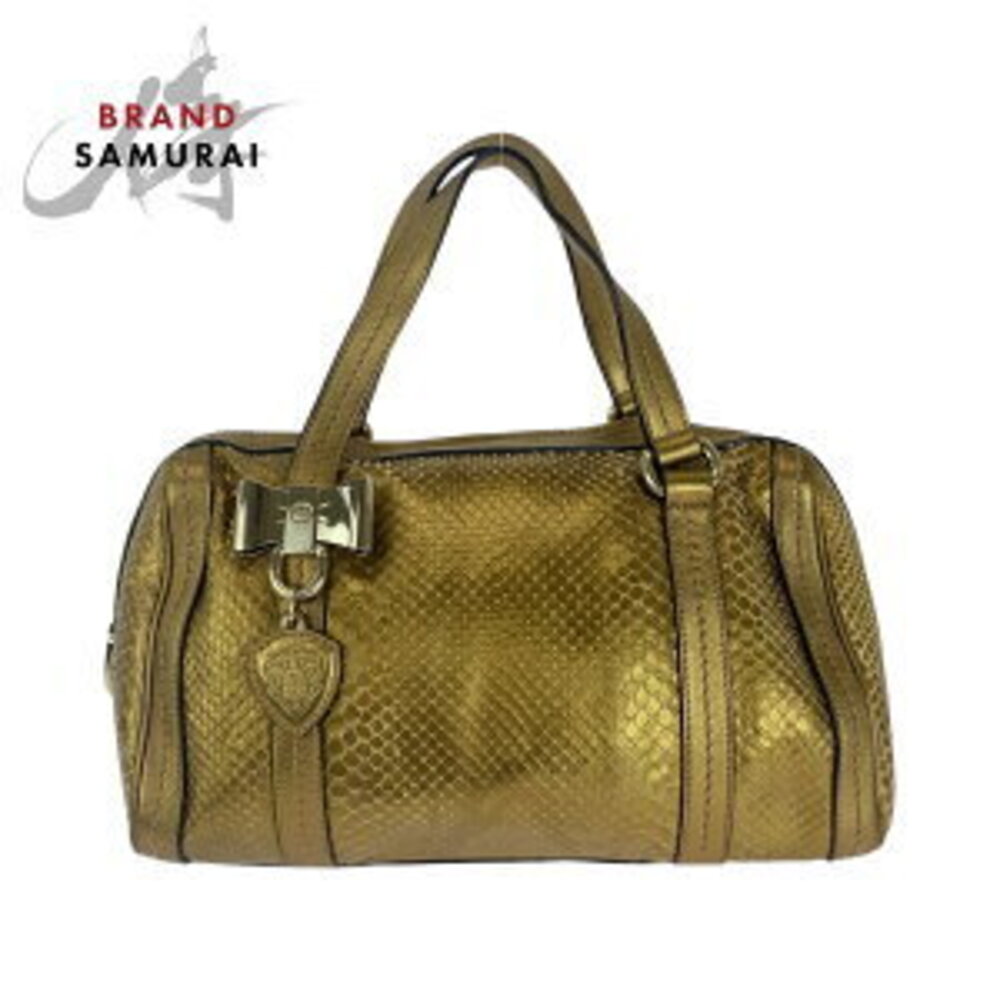 Gucci Python handbag shoulder bag - Picture 2 of 10